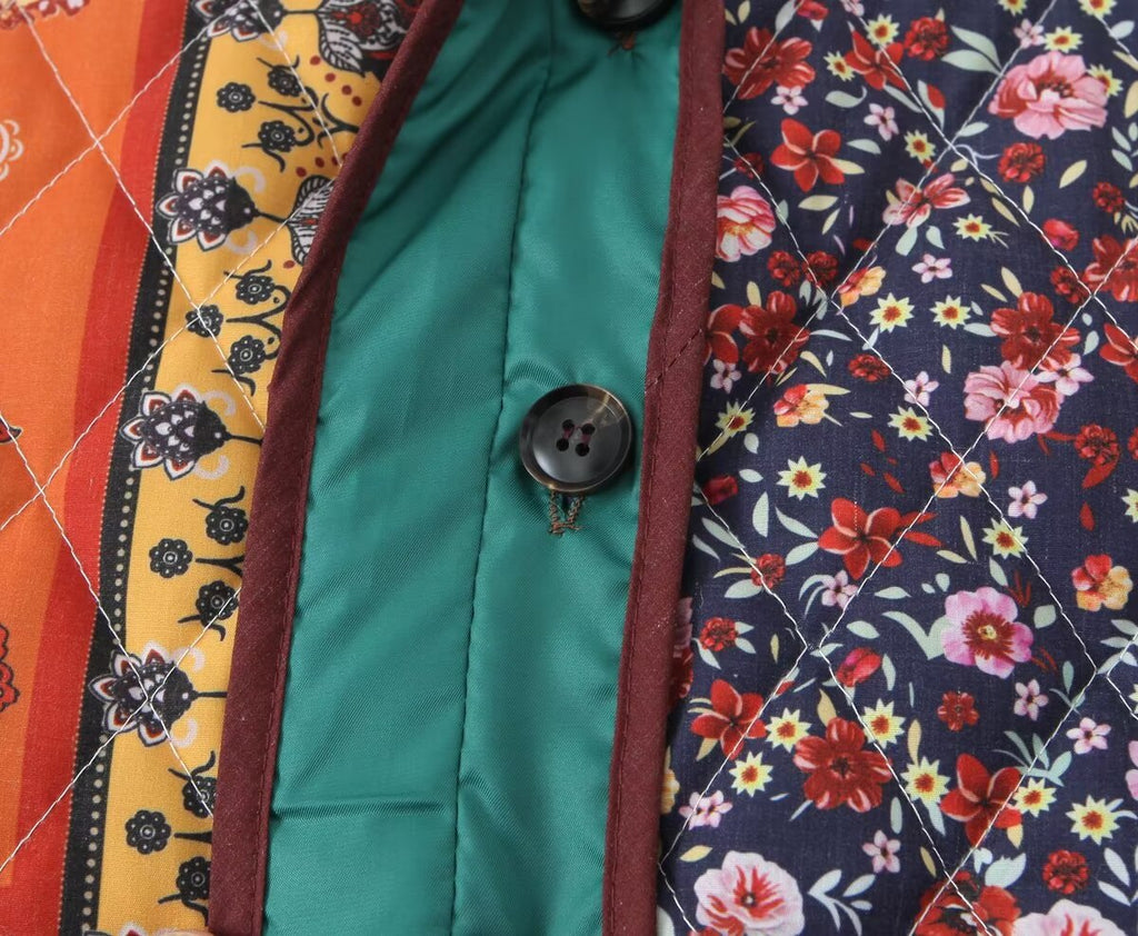 Women's Printed Cotton Jacket