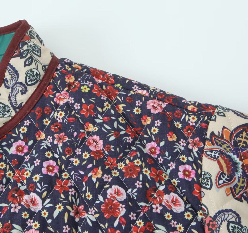 Women's Printed Cotton Jacket
