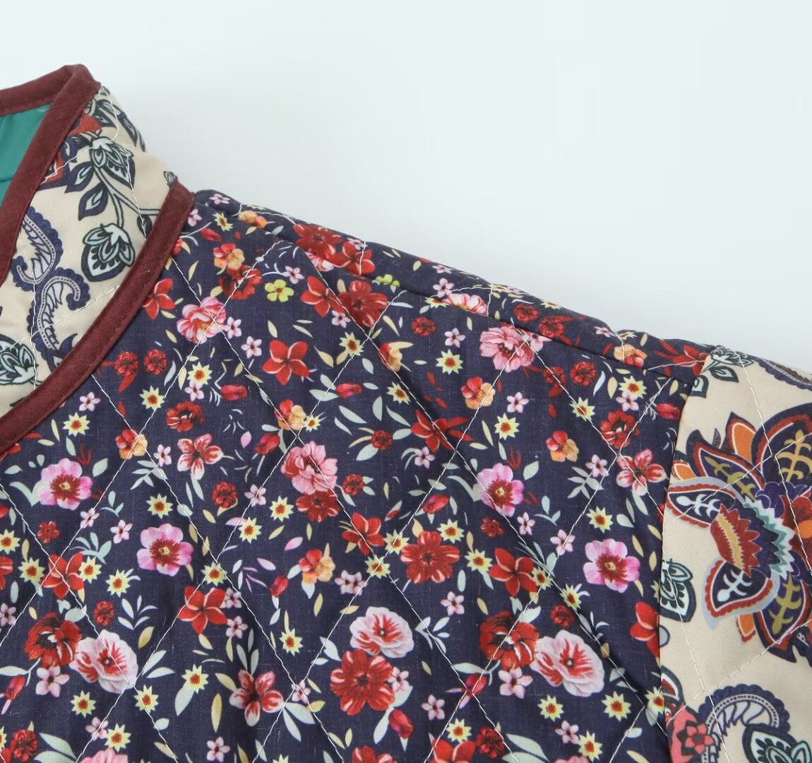 Women's Printed Cotton Jacket
