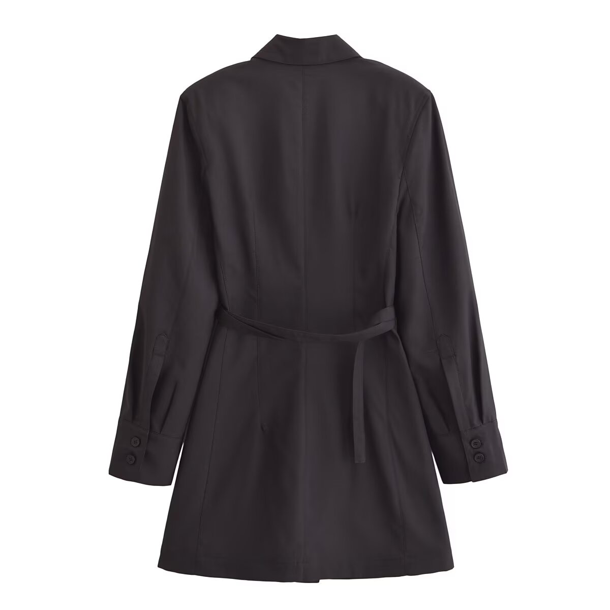 Simple With Belt Business Dress