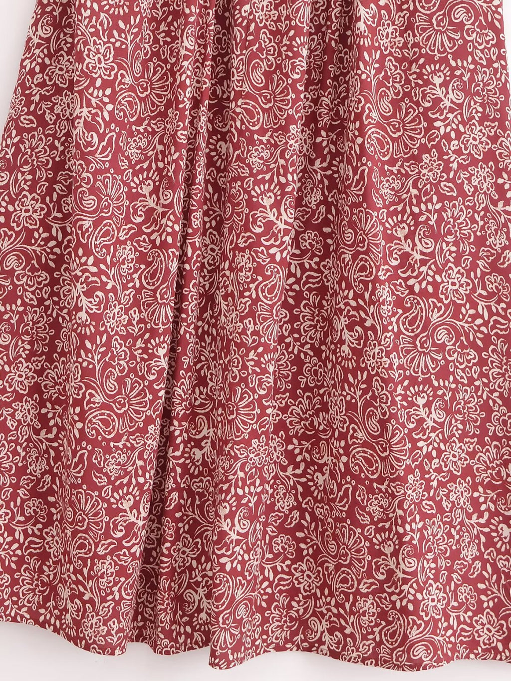 Women's Stylish Opening Design Printing Midi Sling Dress