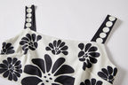 Women's 's Floral Camisole & High-Waisted Skirt Set