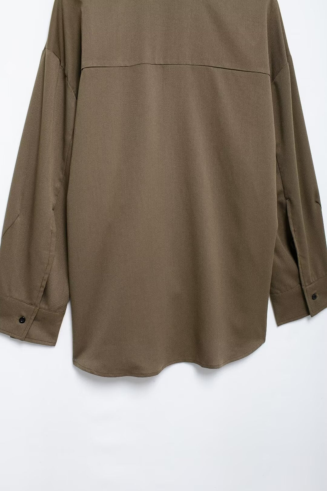 Women's British Shirt Waist Adjustable Loose