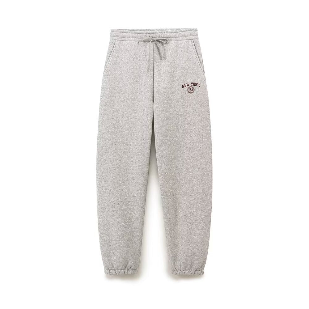 Fall Clothing Minimalist Preppy Sweatshirt Casual Pant Sets