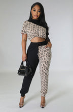 Autumn Classic Women's Casual Two Piece Set Color Matching
