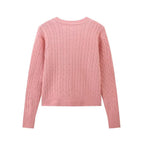 Women's Autumn Winter Zipper Knitted Cardigans
