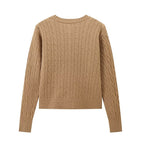 Women's Autumn Winter Zipper Knitted Cardigans