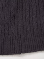 Women's Autumn Winter Zipper Knitted Cardigans