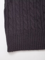 Women's Autumn Winter Zipper Knitted Cardigans