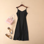 Spring Summer Pink Printed Lace Patchwork Lace Up Small Dress