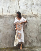 Rayon Positioning Cover Up Swimwear