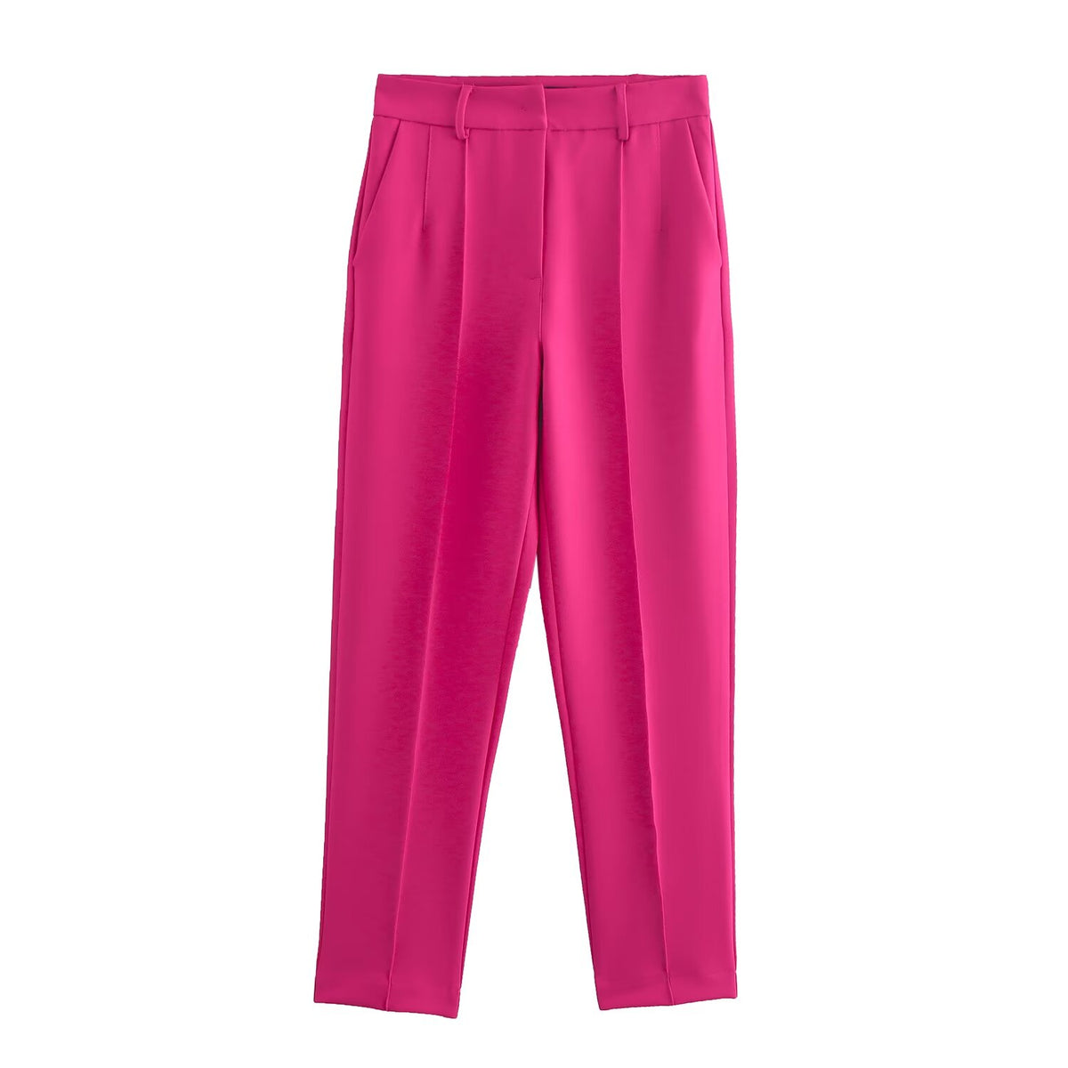 Back Waistband Blazer Thread Decoration Pants Set