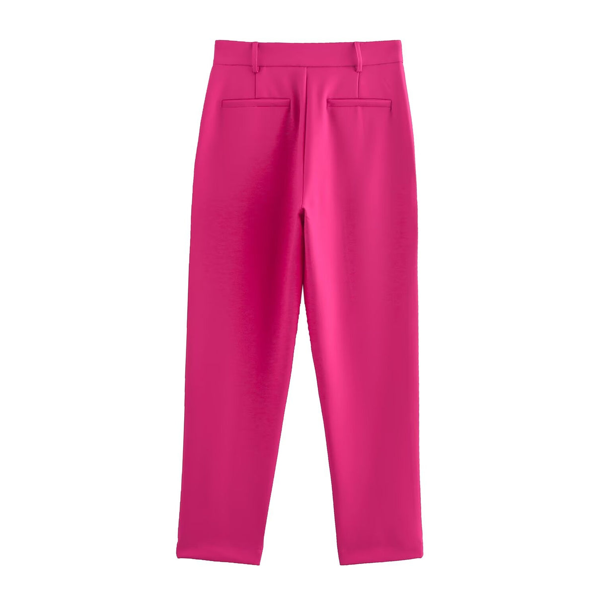 Back Waistband Blazer Thread Decoration Pants Set