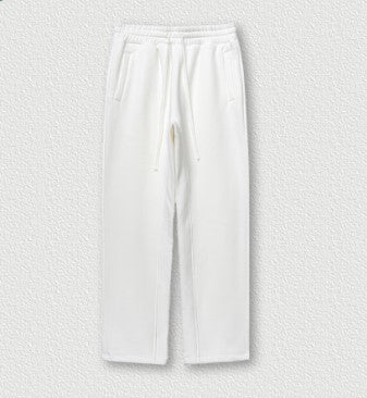 Straight-White with Fleece Lining