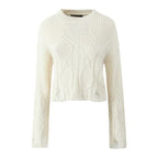 Women's Autumn Winter Small Round Sweater and Skirt Two-Piece Set