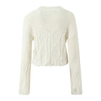Women's Autumn Winter Small Round Sweater and Skirt Two-Piece Set