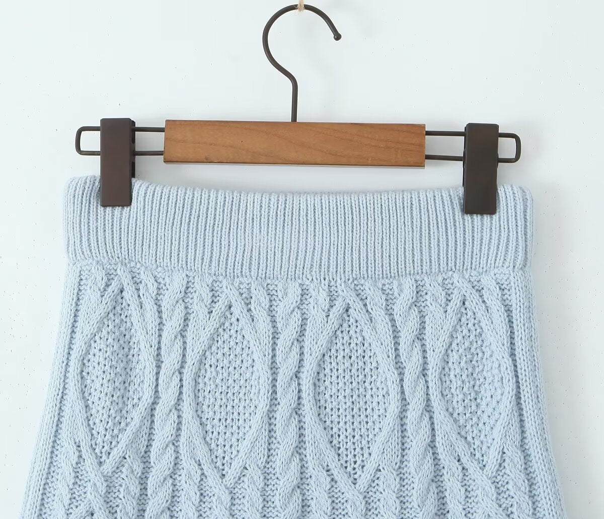 Women's Autumn Winter Small Round Sweater and Skirt Two-Piece Set
