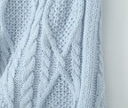 Women's Autumn Winter Small Round Sweater and Skirt Two-Piece Set