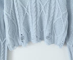 Women's Autumn Winter Small Round Sweater and Skirt Two-Piece Set