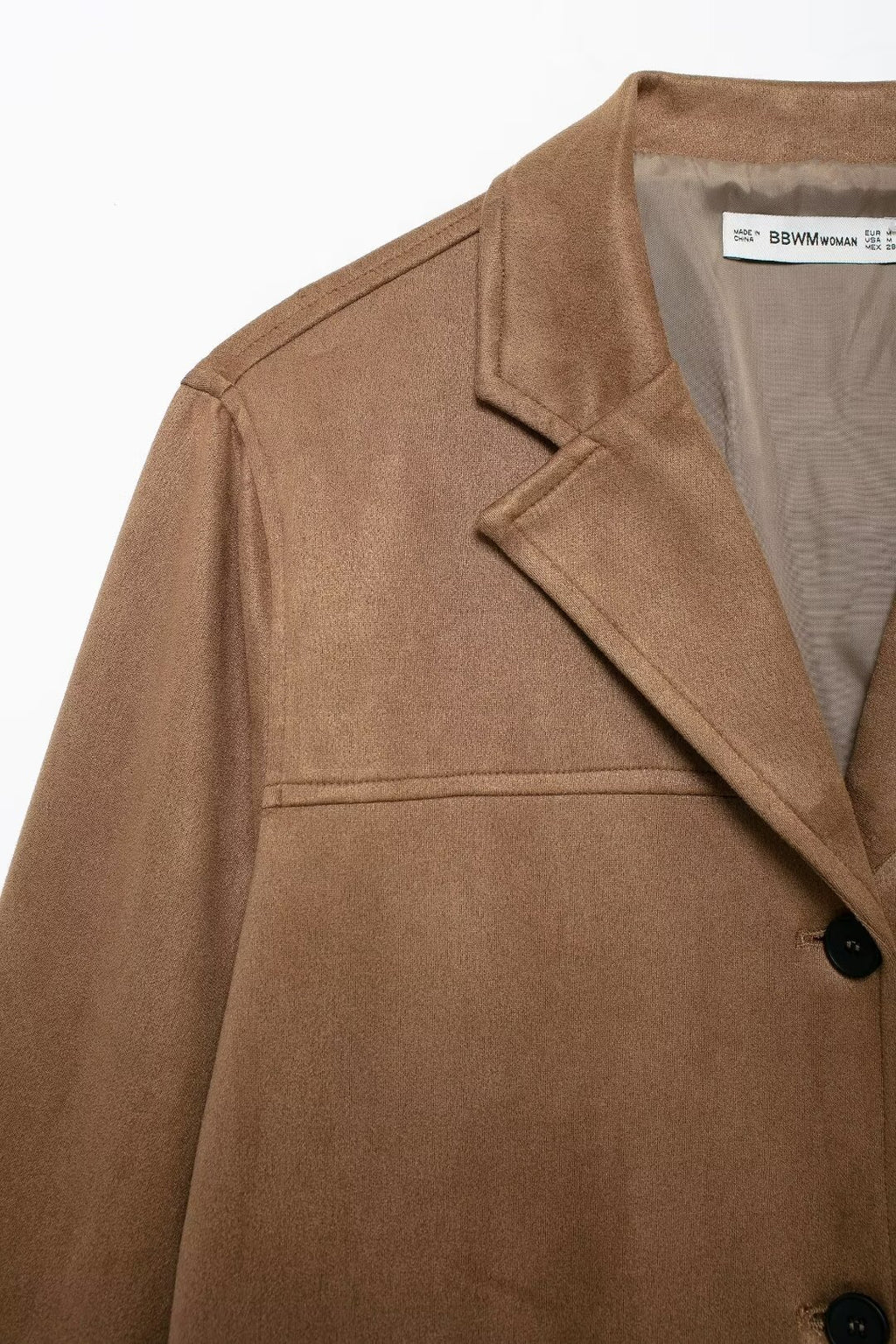 Women's Autumn Casual Elegant Suede Blazer and Skirt Two-Piece Set