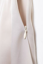 Women's Fall Collarless Solid Color Coordinated Two-Piece Set