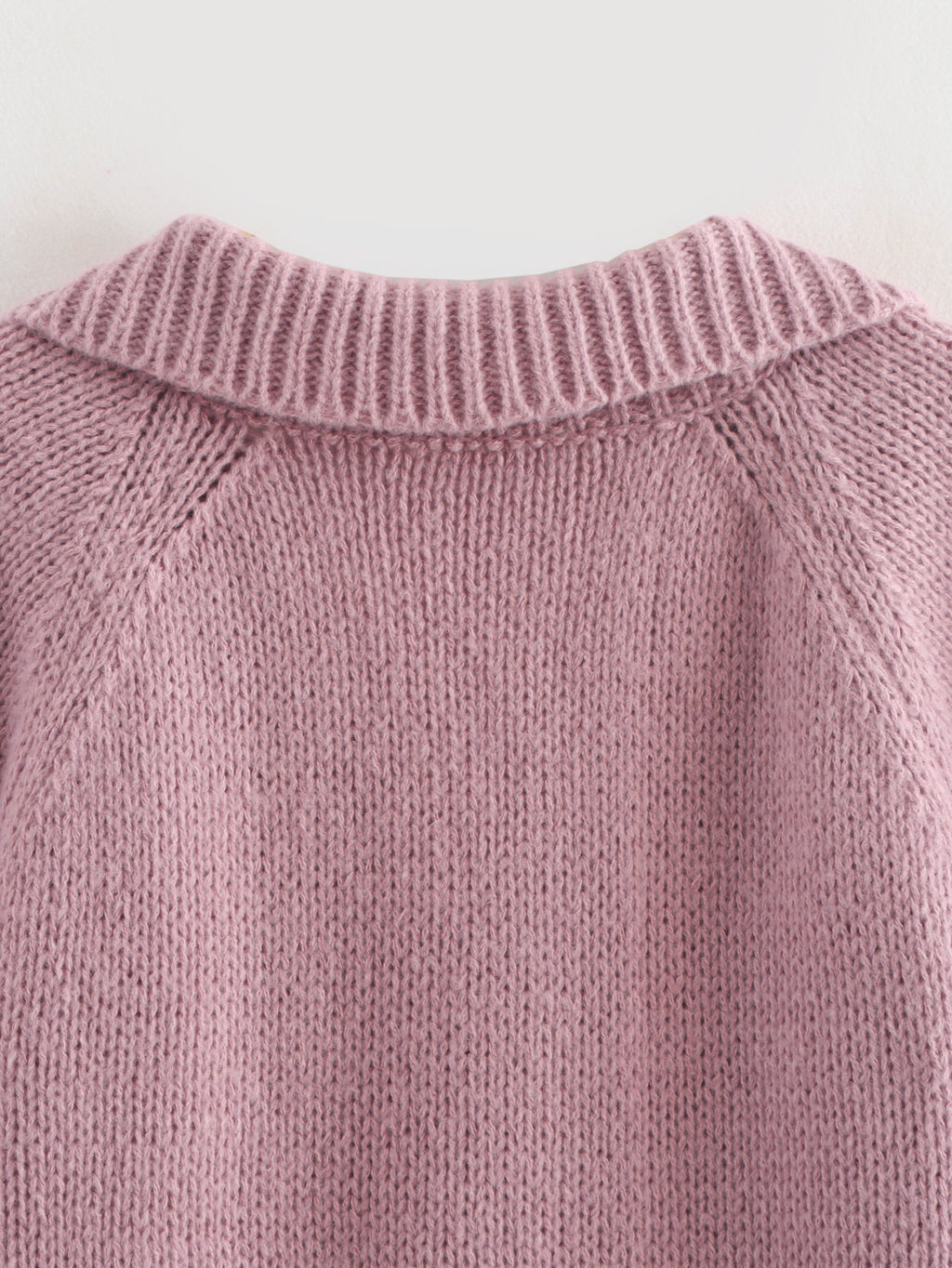 Women’s Retro Collared Short Sleeve Sweater