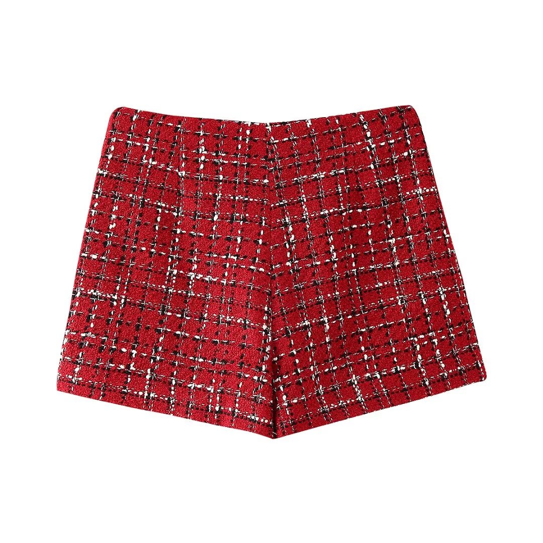 Women's Fall Texture Coat Texture Culottes Sets