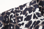 Women's Fall Stylish Leopard Print Jacket Long Sleeve Jacket