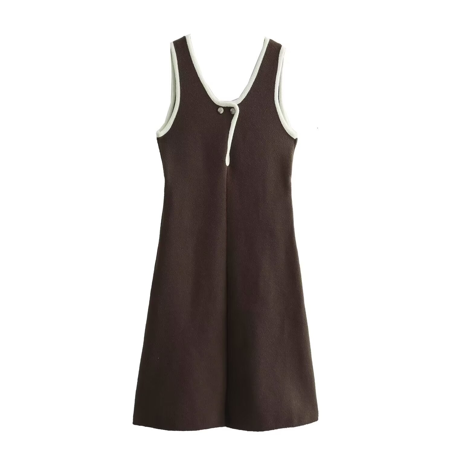 Knit Sleeveless Vest Dress