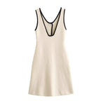 Knit Sleeveless Vest Dress