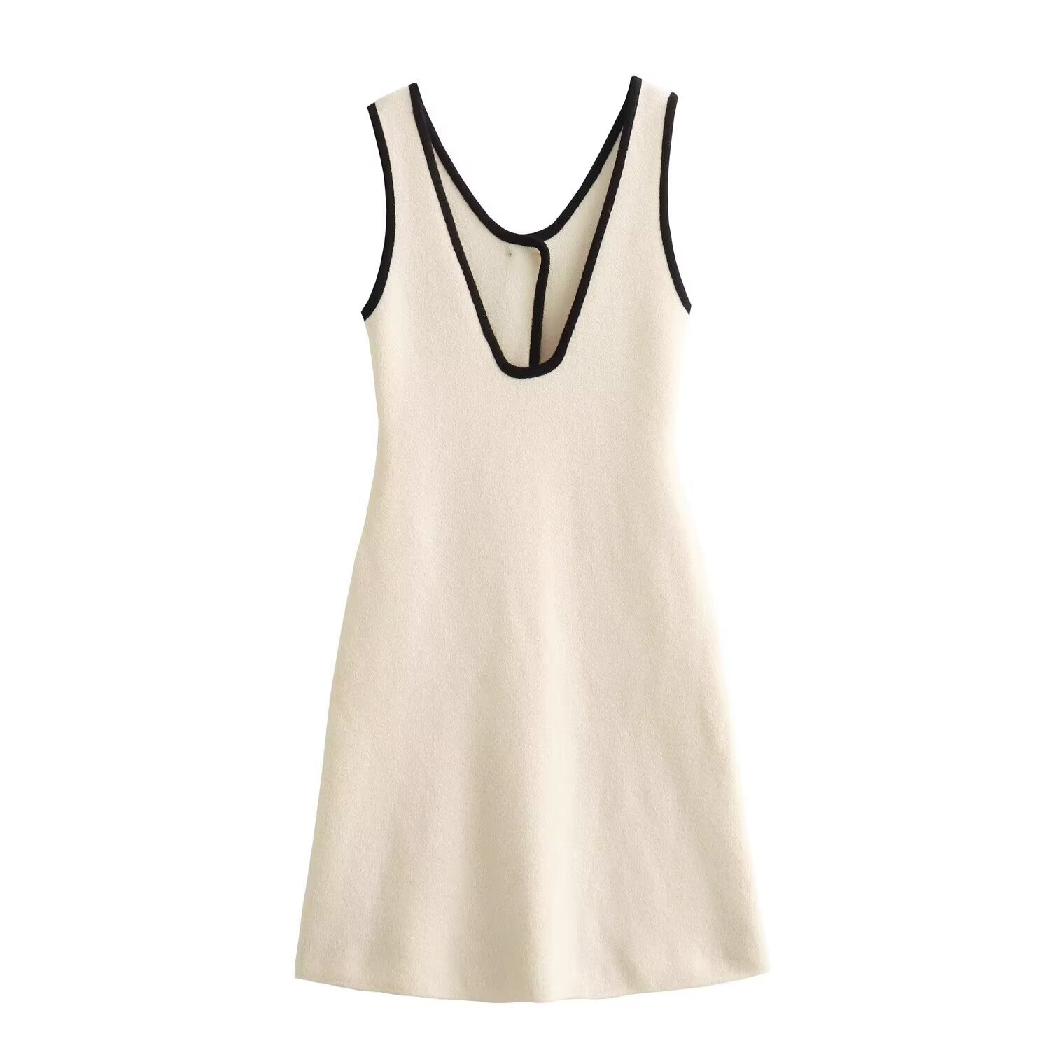 Knit Sleeveless Vest Dress