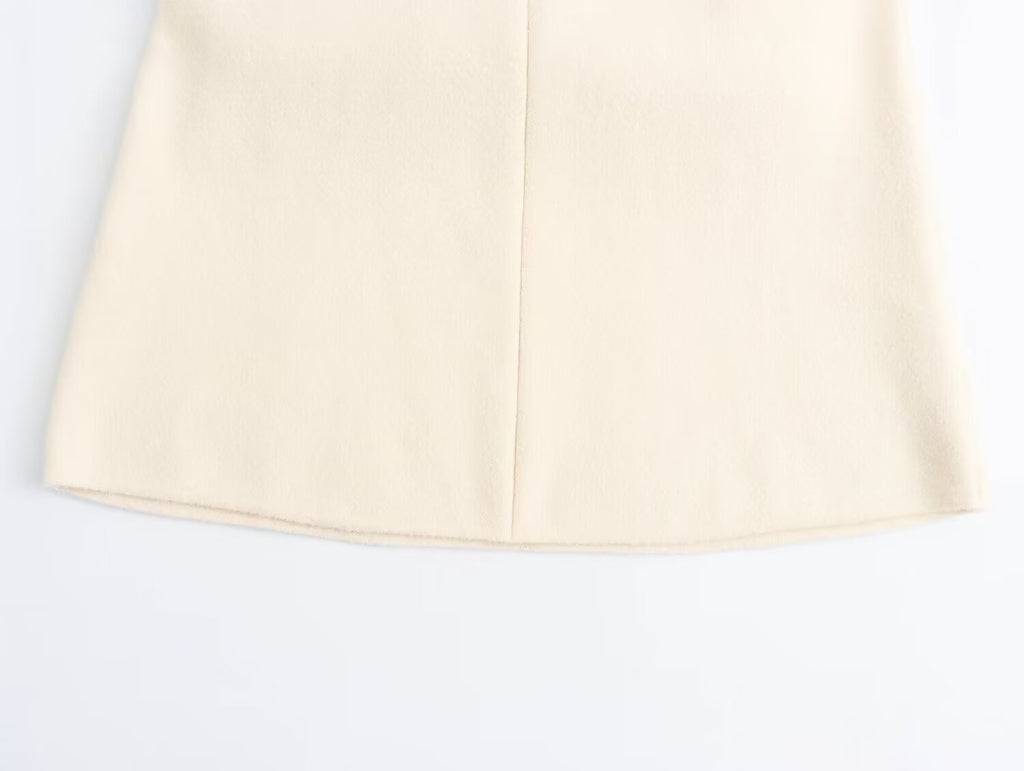 Knit Sleeveless Vest Dress