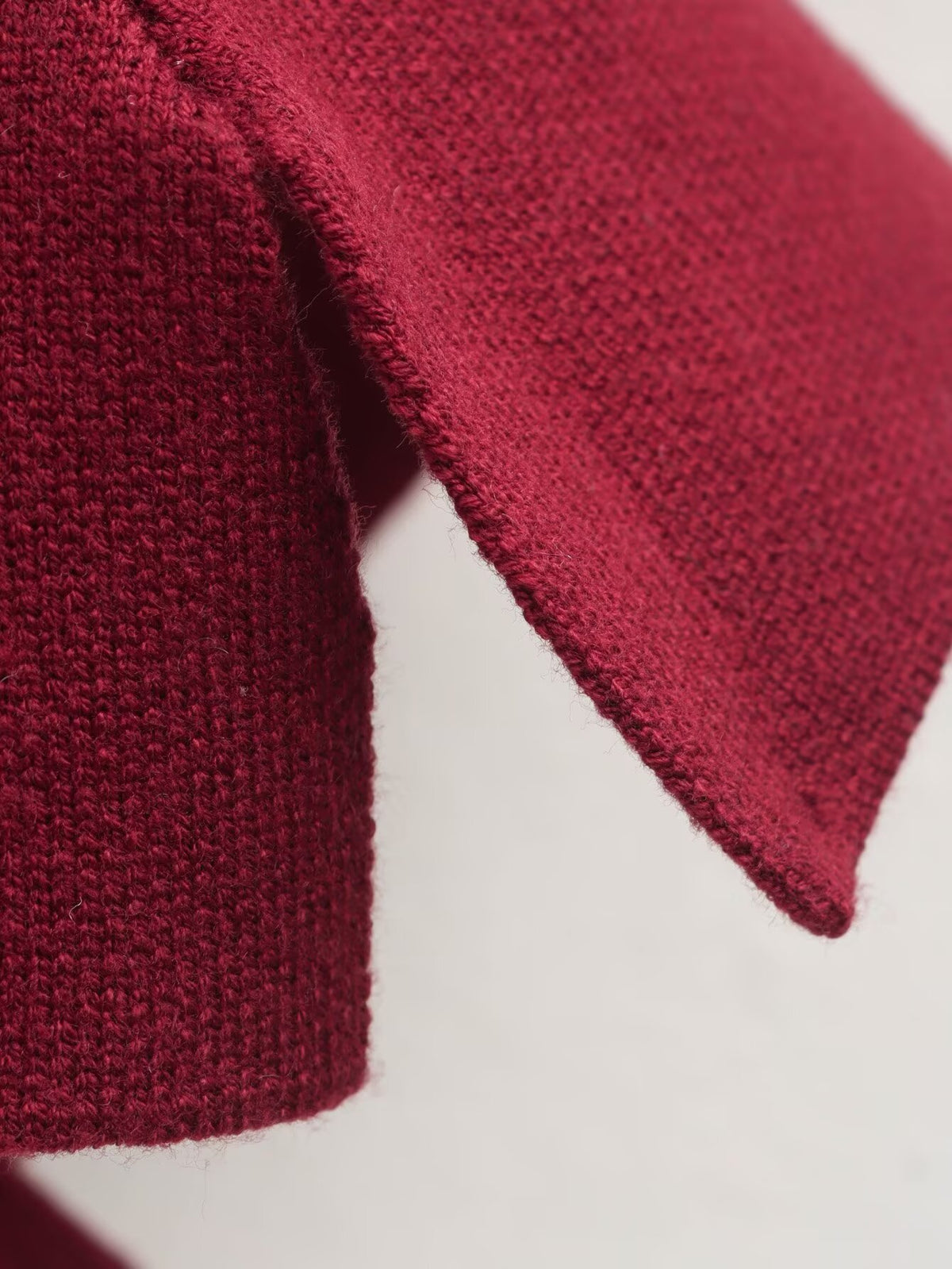 Women's Autumn Simple Knitting Slim Jacket and Skirt Two-Piece Set