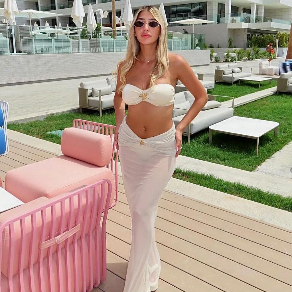 Three Split Bikini Swimwear