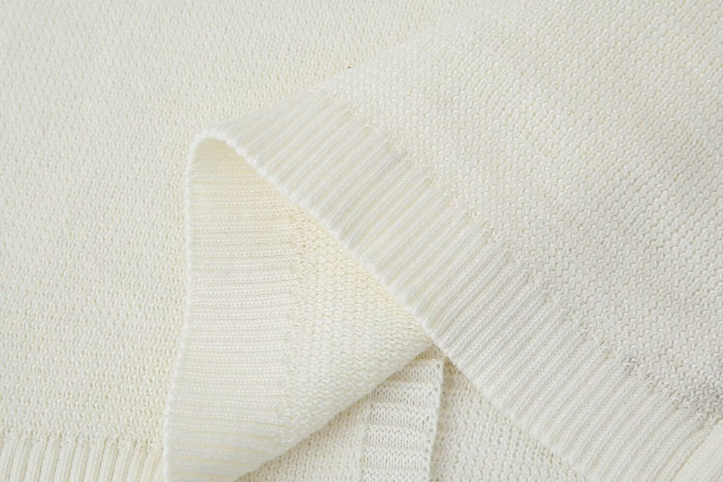 Women's Crew-Neck Button Pocket Mini Dress
