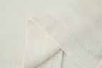 Women's Crew-Neck Button Pocket Mini Dress
