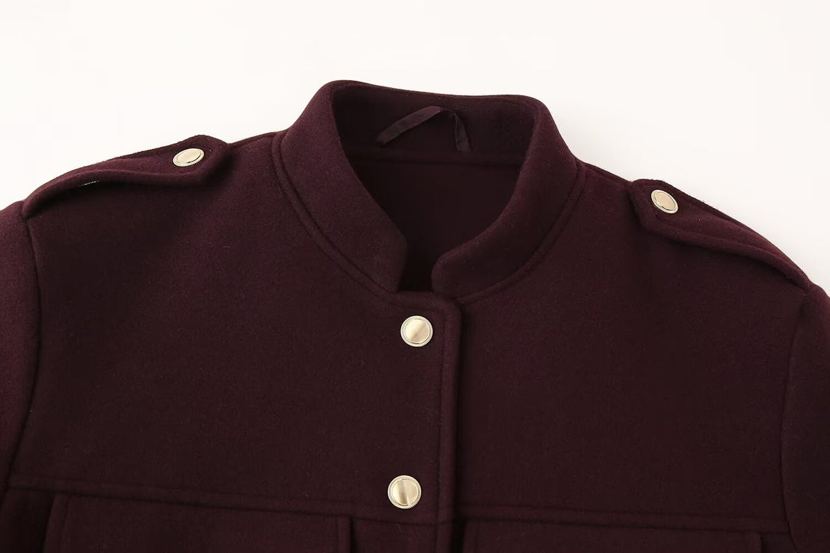 Women's Single Breasted Short Jacket