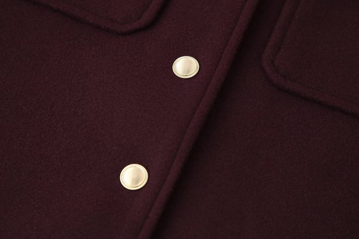 Women's Single Breasted Short Jacket