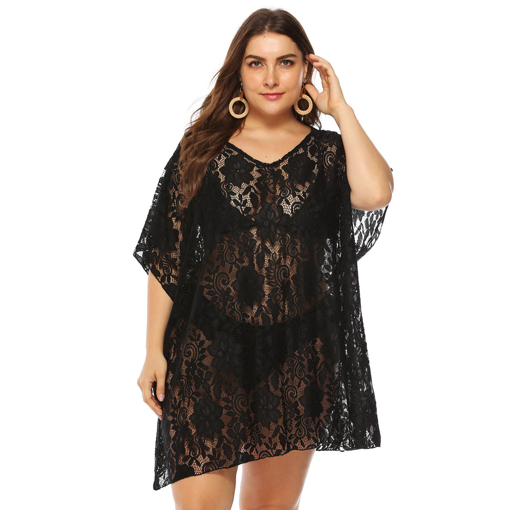 Women's Lace V-neck Dress