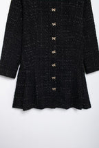 Collared Stereo Mini Dress