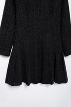 Collared Stereo Mini Dress