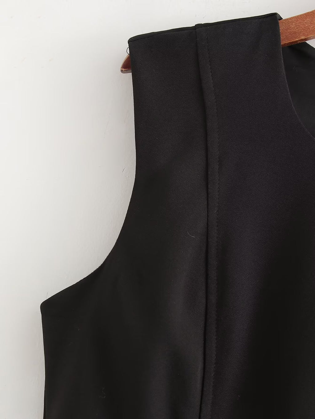 Women's Crew-Neck Ruched Split Maxi Dress