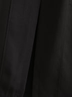 Women's Crew-Neck Ruched Split Maxi Dress