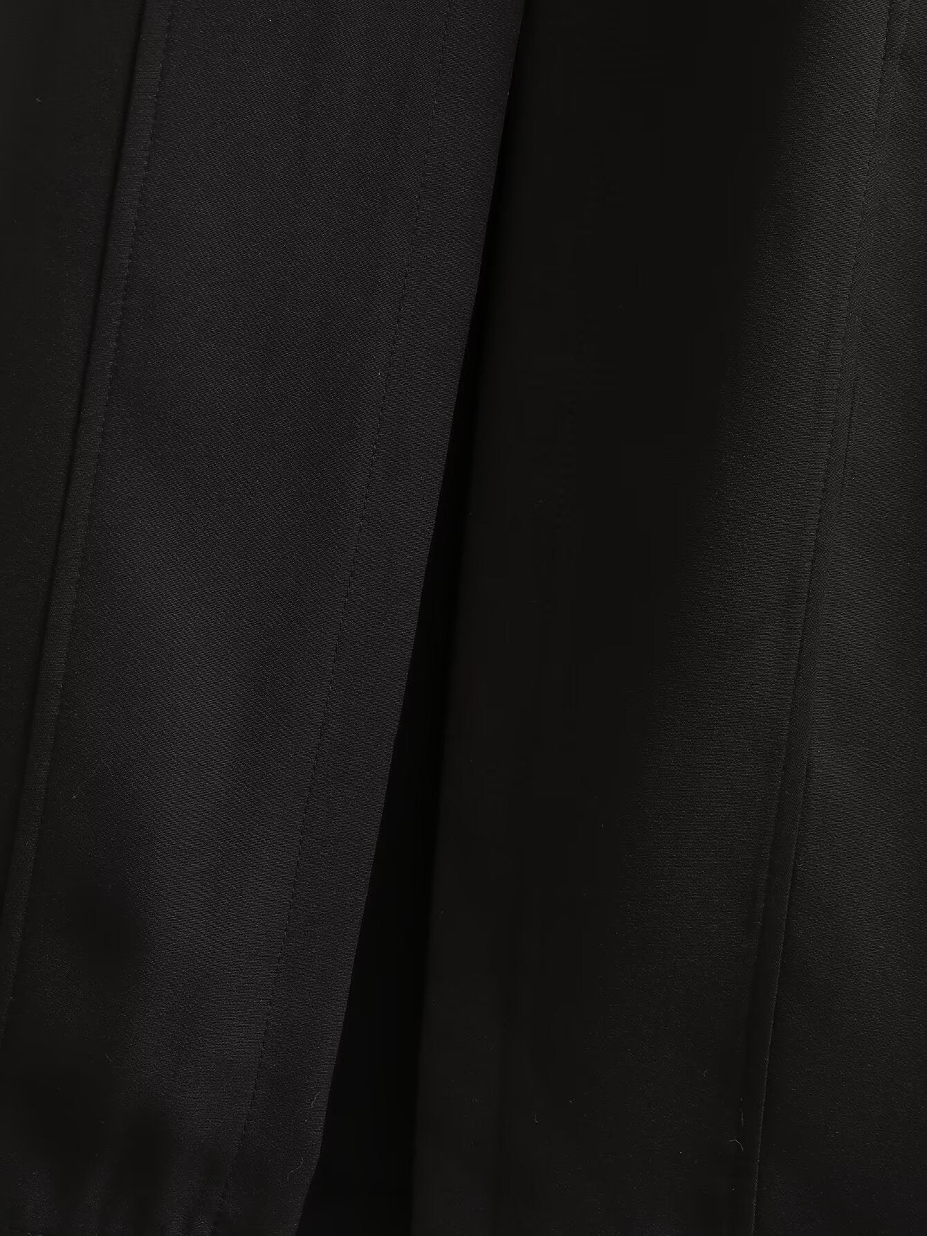 Women's Crew-Neck Ruched Split Maxi Dress