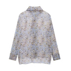 Women's Bowknot Decoration Shirt