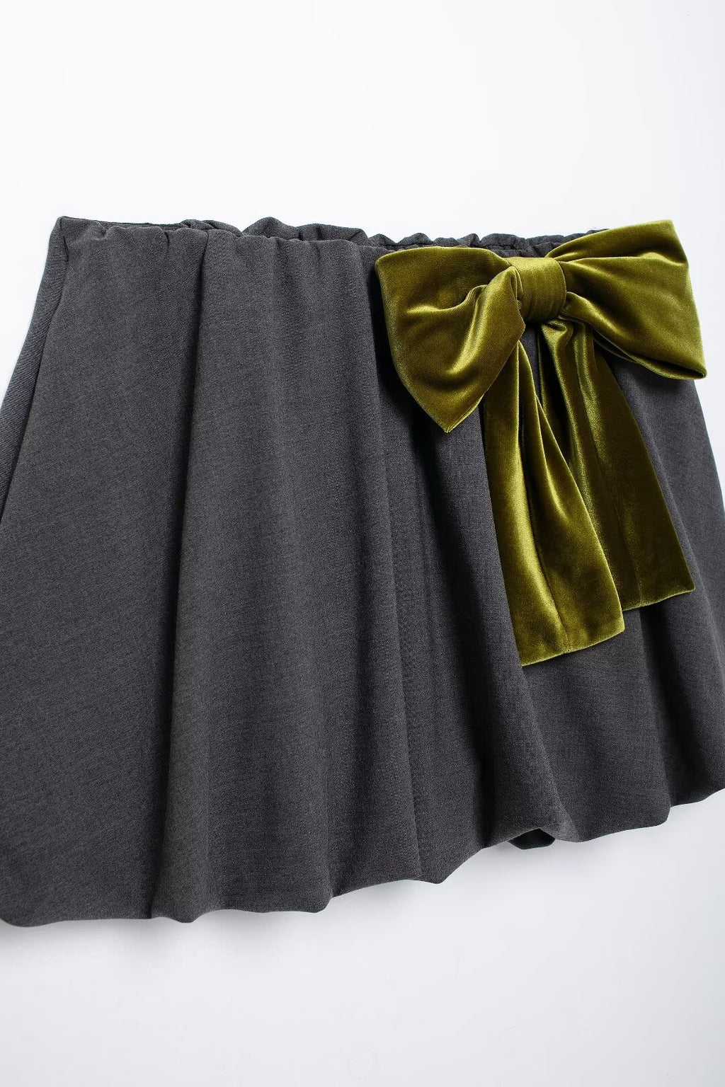 Autumn Bowknot Decoration Balloon Version Mini Skirt