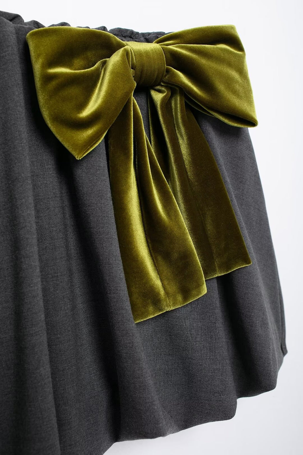 Autumn Bowknot Decoration Balloon Version Mini Skirt