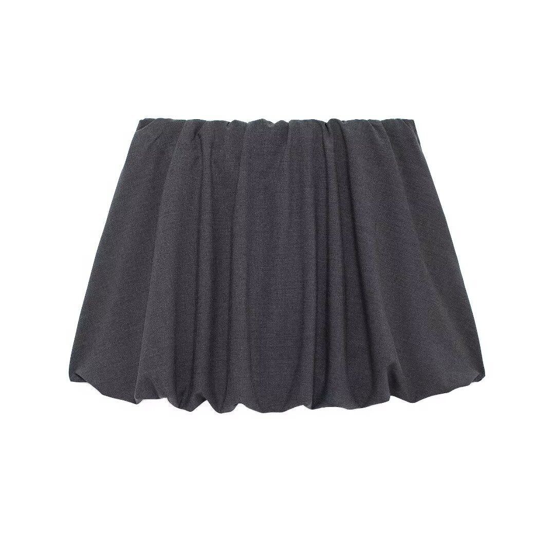 Autumn Bowknot Decoration Balloon Version Mini Skirt