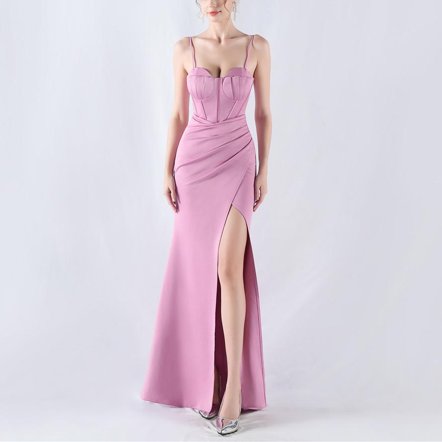 Women's Boning Corset Waist Trimming Lace Up Satin Annual Shapewear
