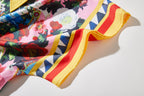 Women's 's Printed Top & Trousers Set